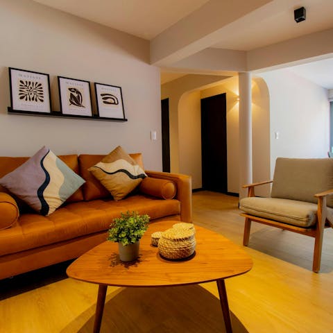 Savour slow evenings at home or wander to a local restaurant