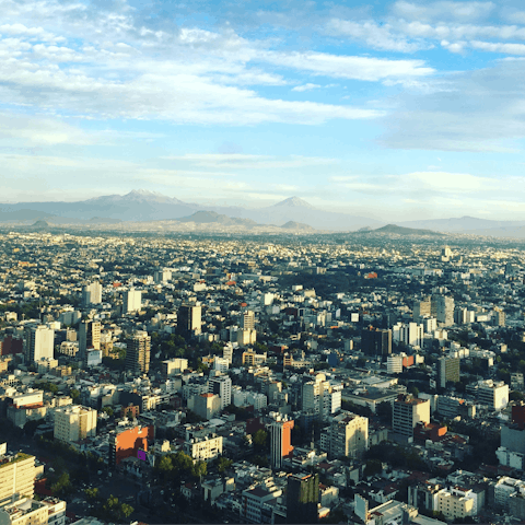 Experience the buzz of Mexico City from La Condesa