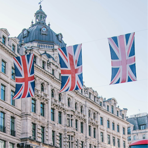 Embrace the magic of central London – a short train ride away