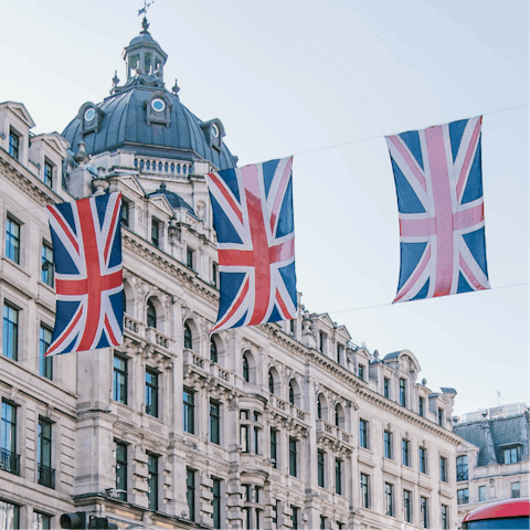 Embrace the magic of central London – a short train ride away