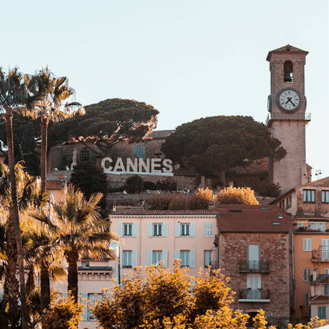 Catch the train to Cannes for a delightful day out