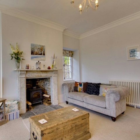 Choose which sitting room to curl up in front of the fire in