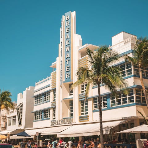 Explore the vibrant community of South Beach, located closeby