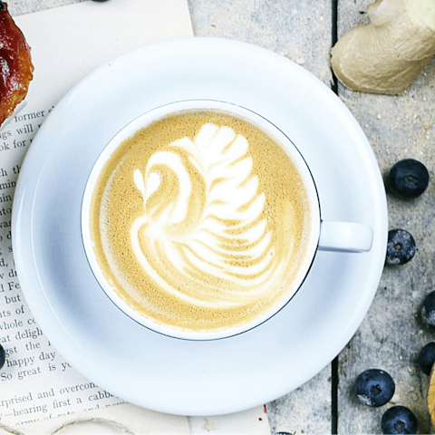 Walk over to a local cafe for an afternoon sweet treat