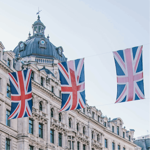 Embrace sightseeing in central London – a short train ride away