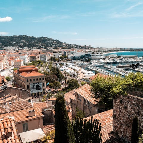 Explore Cannes, including the designer boutiques of nearby Rue d'Antibes