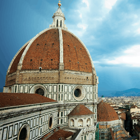 Take a day trip to Florence – it's only thirty minutes away
