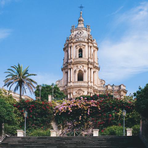 Discover historic churches – Duomo di San Giorgio is a twenty-one-minute drive