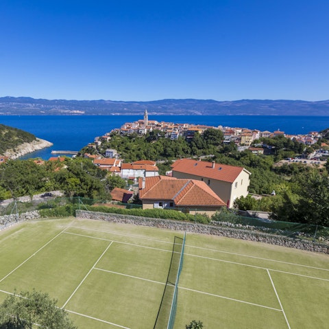 Serve up a little friendly competition on the tennis court