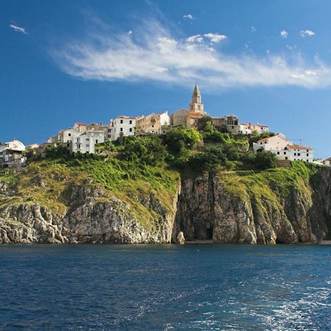 Stay in the village of Vista Imperiale, just 300 metres from the beach