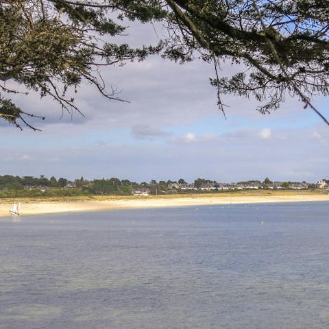 Savour the natural beauty of Brittany from the beach