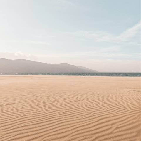 Spend the day on Elounda's golden beaches, just a ten-minute drive away