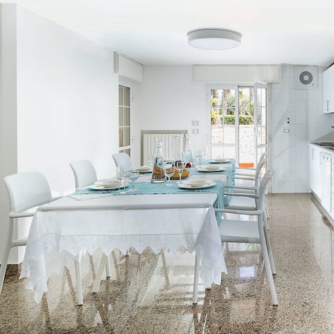 Enjoy the authentic taste of Italian living from this traditional family home