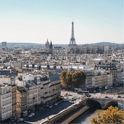 Visit Paris's many attractions, including the nearby Place de la Concorde