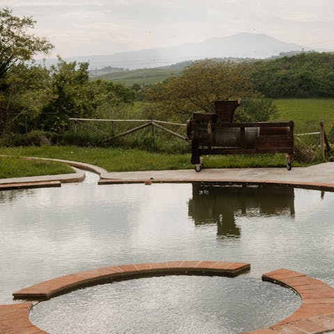 Slip into bliss in the natural thermal bath