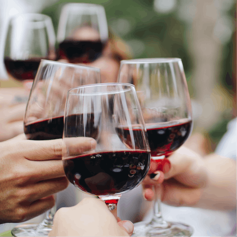Sample the Dordogne wines at a local vineyard