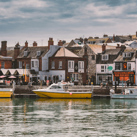 Spend the day in Weymouth, thirty minutes away