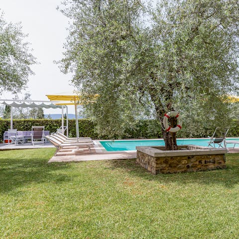 Make the most of the fabulous outside space