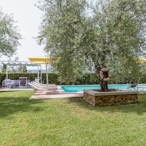 Make the most of the fabulous outside space