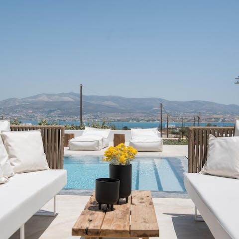 Take your morning coffee outside and enjoy the incredible views