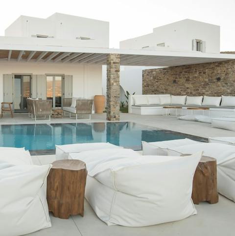 Spend the day by the pool, flicking through a good magazine