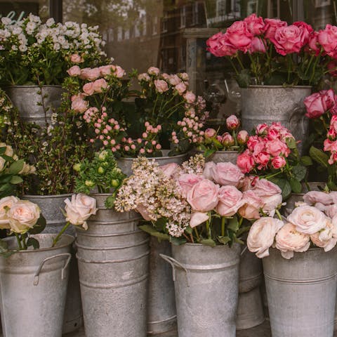 Pick up some flowers from the local florists