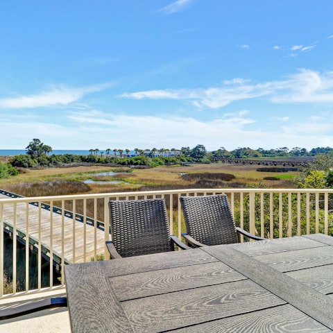 Find the perfect spot to enjoy the views with drinks on the terrace