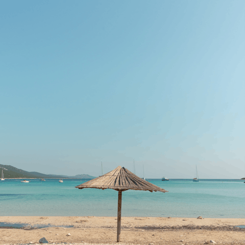 Swim in the sea at nearby Marina Grande beach