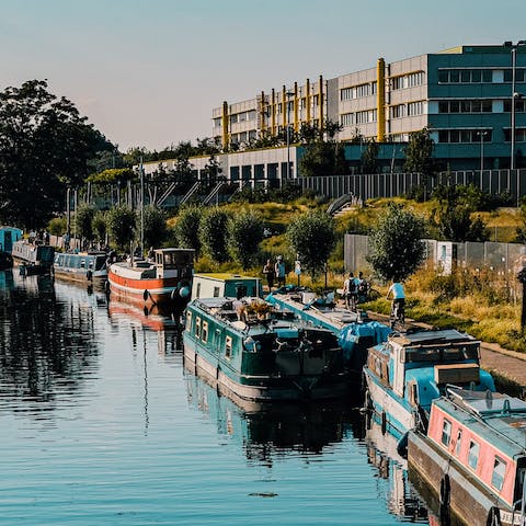 Immerse yourself in the creative hub of East London