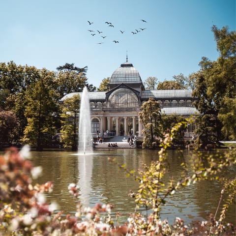 Pick up local goodies at a market and head to Retiro Park for a picnic