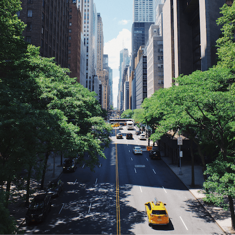 Stay in Harlem, just a short cab ride from central Manhattan