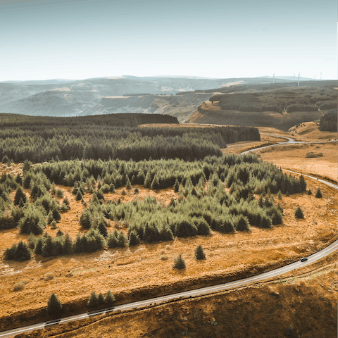 Embrace the natural elements and explore the wild beauty of Wales