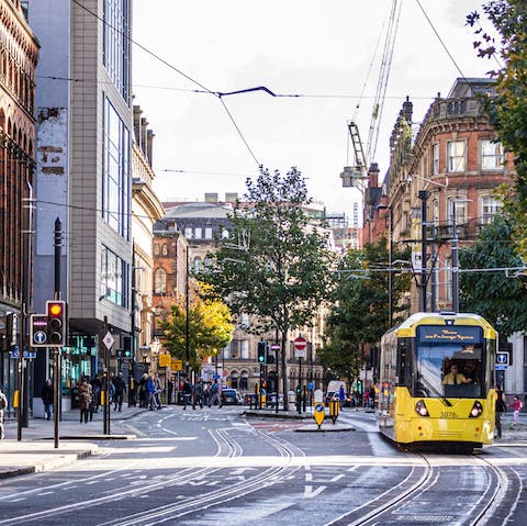 Head out to visit the sights of Manchester