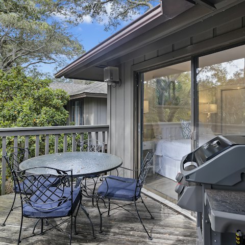Fire up the barbecue and dine alfresco on the back deck