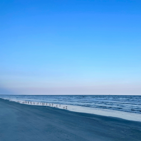 Explore Kiawah's sandy beaches – the nearest is just a five-minute stroll away