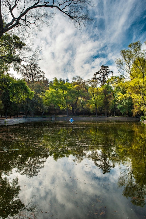 Start your Mexico City adventure with a stroll to Chapultepec Lake