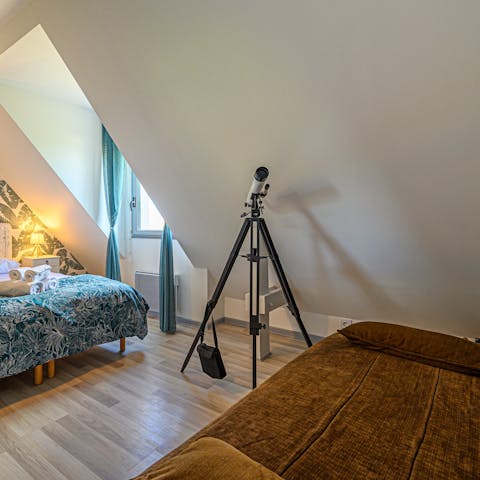 See the starry night in a whole new way through your telescope – keep an eye out for shooting stars