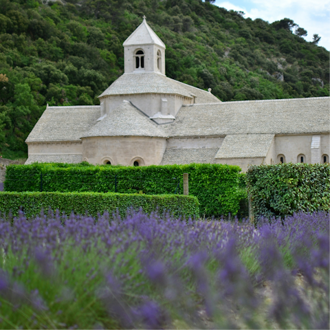 Step back in time at the Notre-Dame de Sénanque Abbey
