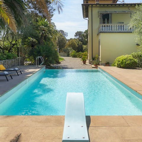 Make a splash with an afternoon in the pool