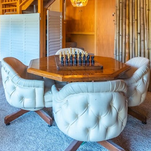 Play some games in the kids' zone surf shack
