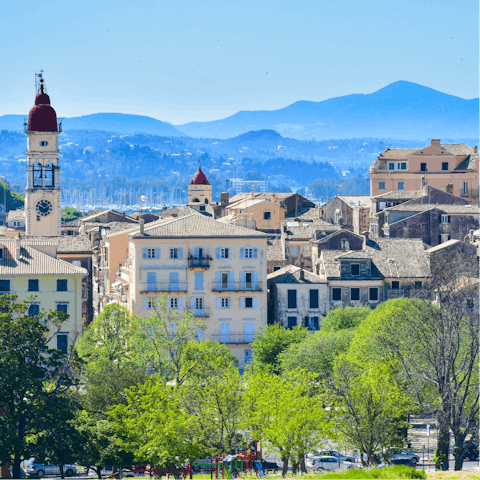 Discover the island's rich heritage from Corfu Old Town