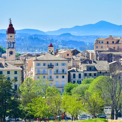 Discover the island's rich heritage from Corfu Old Town