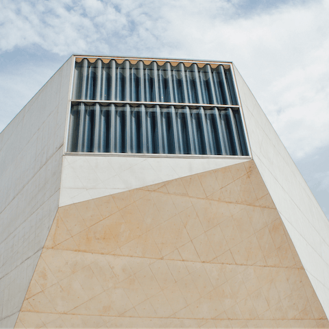 Catch a show at the Casa da Música, a short drive away