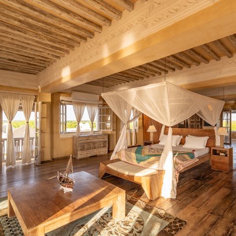 Wake up in luxury each morning