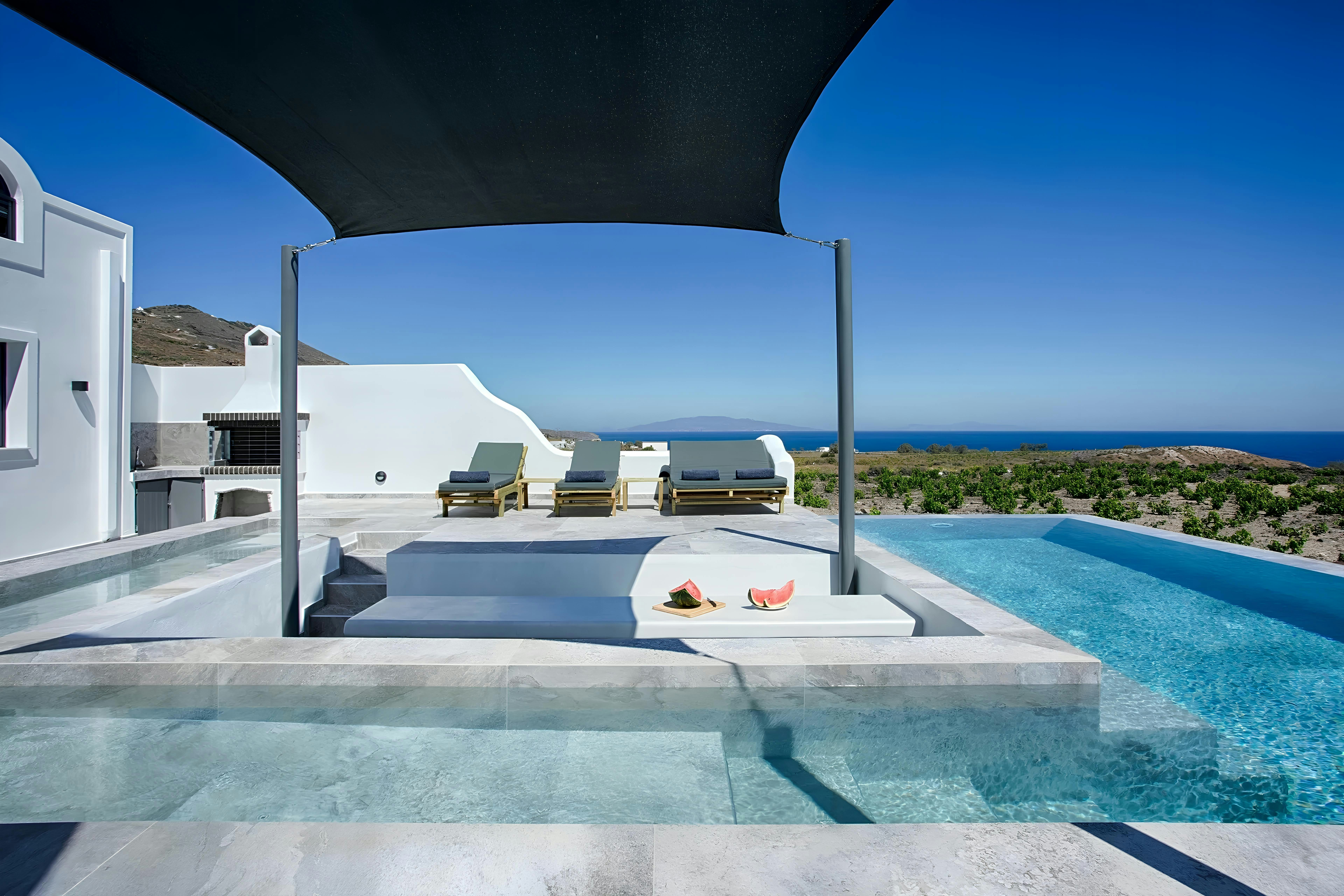 Aegean Sea & Vineyards