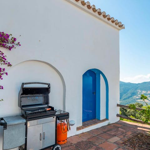 Grill up something special with the barbecue