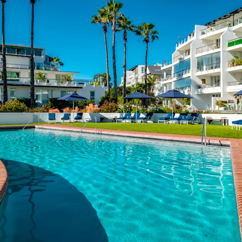 Cool yourself from the heat by going for a leisurely swim in the pool