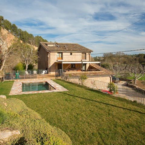 Relax and enjoy a refreshing dip in the pool