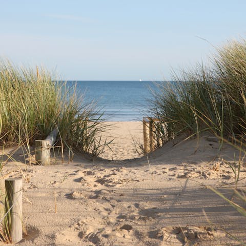 Paddle at Chesil Beach and Weymouth
