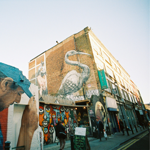 Discover London's East End, including the artsy Brick Lane